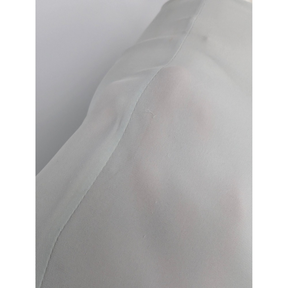 The Row SS18 Runway Look 28 Silk Maxi Dress Slip XS/S Pale Blue Asymmetric - Picture 14 of 16